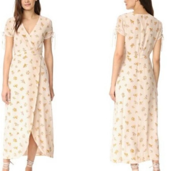 Madewell Silk Faux Wrap Maxi Dress Field
Bouquet - Picture 8 of 8